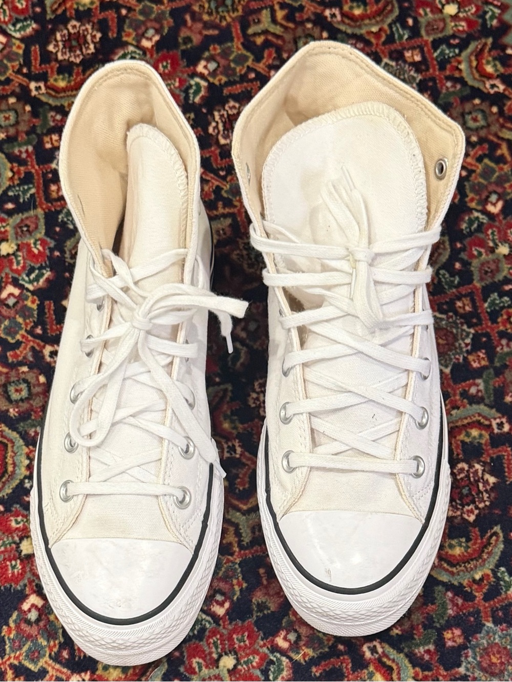 CONVERSE WOMENS CHUCK TAYLOR ALL STAR LIFT PLATFORM HIGH TOP CASUAL SNEAKERS S/9